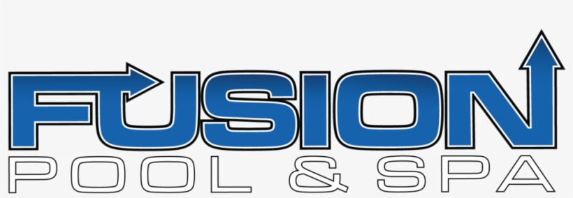 Fusion Pool And Spa Logo Footer - Logo, transparent png