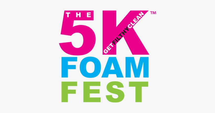 Make A Wish Recipient Has Participated In 2018 Canadian - 5k Foam Fest Logo, transparent png