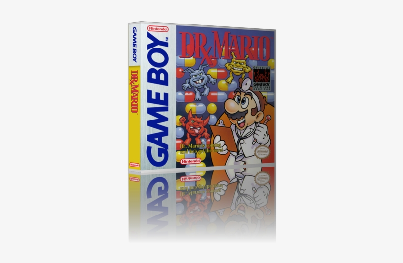 Mario Nintendo Ds Style Replacement Retro Gaming Case - Dr. Mario, 1990 [nintendo Game Boy], transparent png