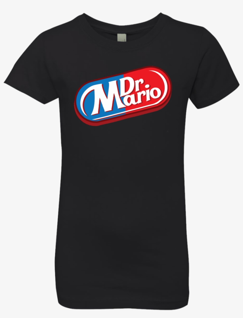 Mario Girls Premium T-shirt - Dr Pepper, transparent png
