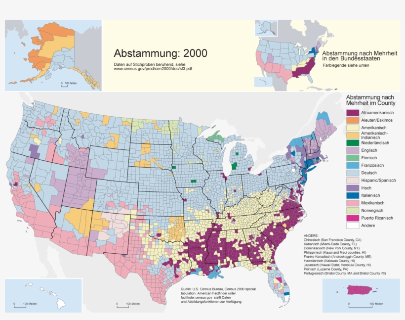 Us Ancestry2000 De - Politics Of Reapportionment, transparent png