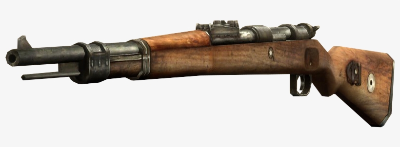 Kar98k Model Cod2 - Firearm, transparent png