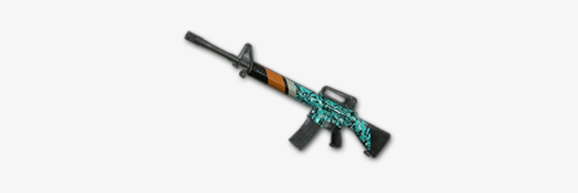 Turquoise Delight - M16a4 - Turquoise Delight Pubg, transparent png