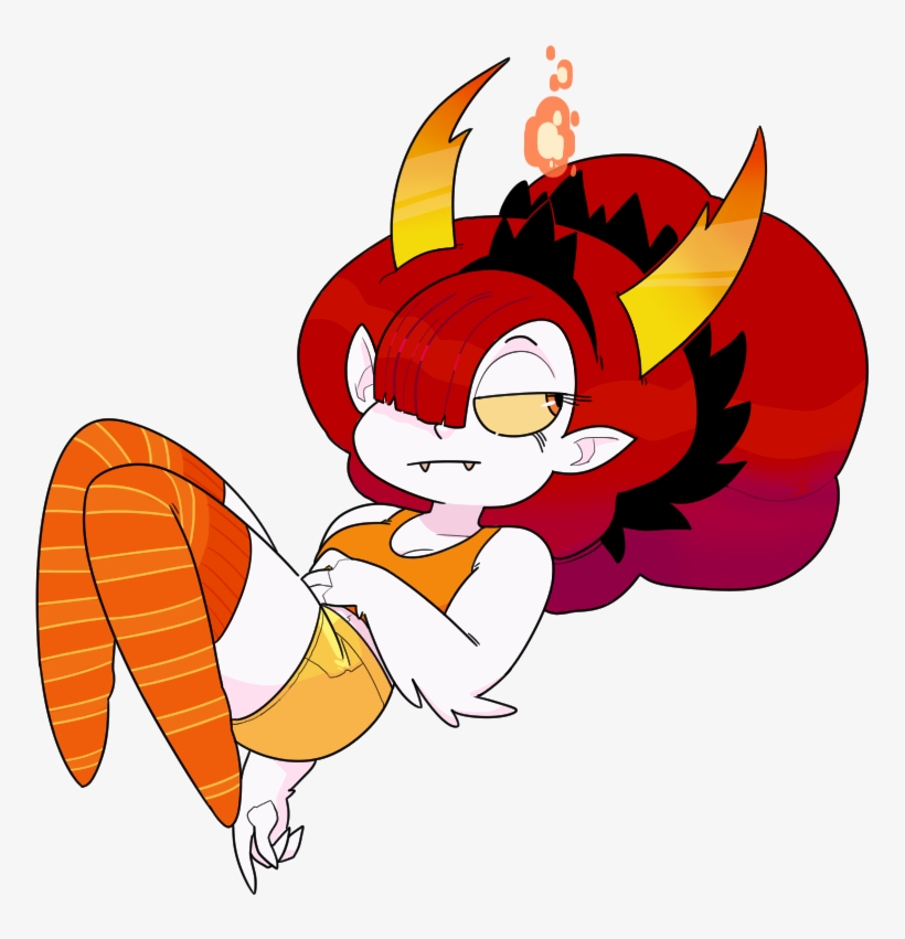 Cartoon Mammal Fictional Character Vertebrate Orange - Star Vs The Forces Of Evil Art Hekapoo, transparent png