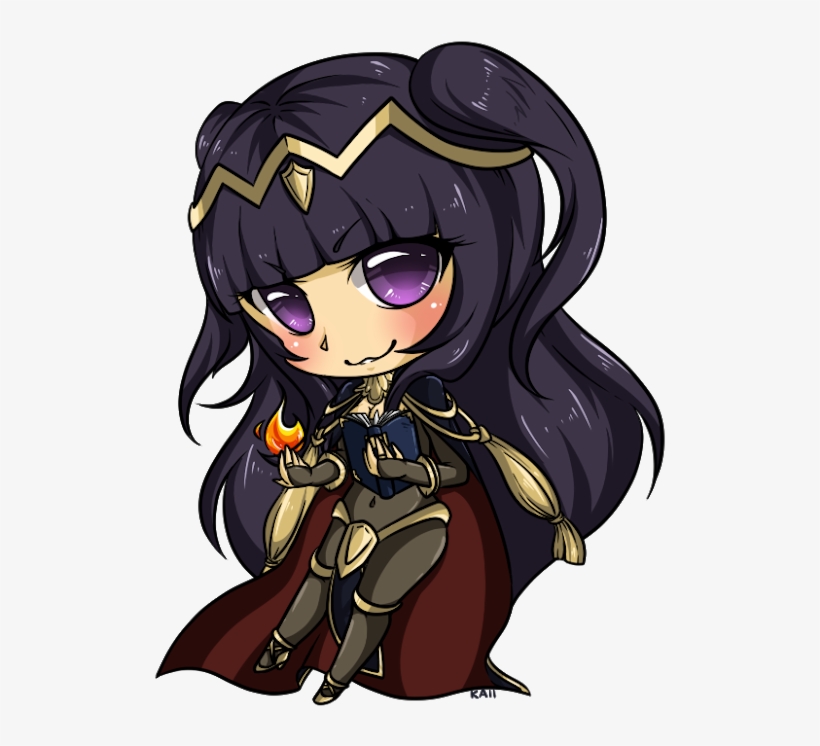 Photo - Fire Emblem Tharja Chibi, transparent png