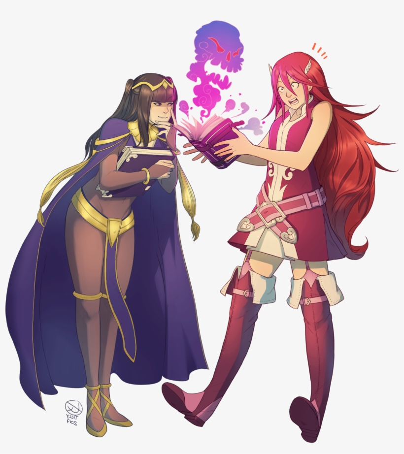 For Tharja's Birthday, I Will Finally Upload This Wonderful - Cordelia X Tharja, transparent png