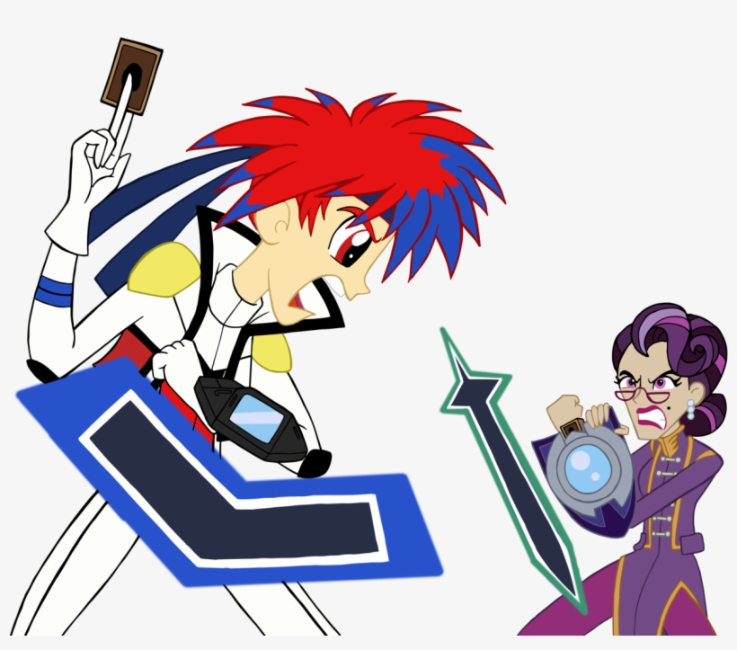 #1256310 - Artist - Edcom02, Artist - Jmkplover, Crossover, - Mlp Yugioh Arc V, transparent png