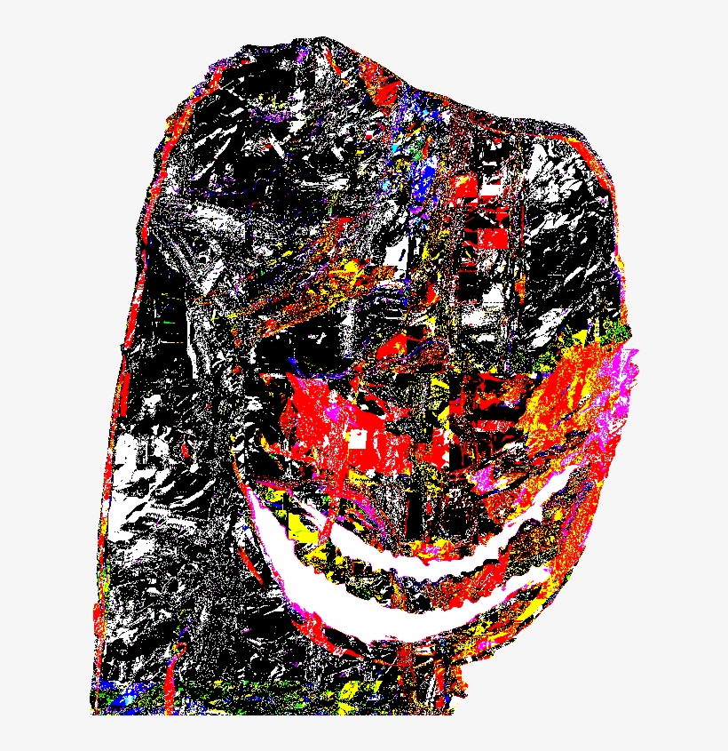 Jackson Pollock Wojak - Digital Art, transparent png