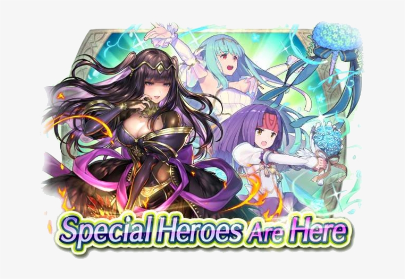 5☆ Bride Versions Of Tharja, Ninian, And Sanaki Check - Fire Emblem Heroes Banners, transparent png