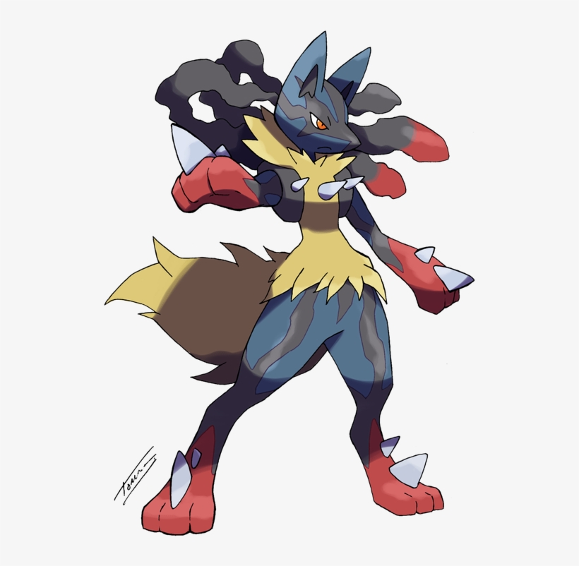 Laurence On Twitter - Pokemon Mega Lucario, transparent png