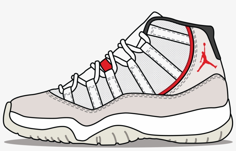 A Picture Of The Jordan X1 'platinum - Air Jordan, transparent png