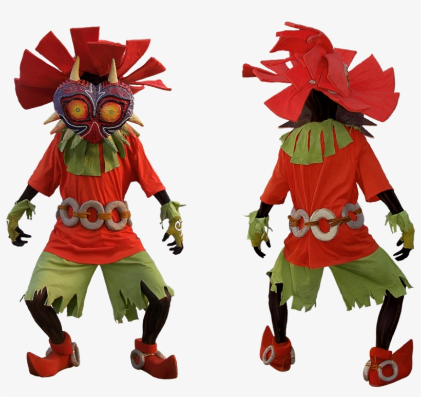 A Better View Of My Skull Kid Cosplay - Majora's Mask Skull Kid Cosplay, transparent png