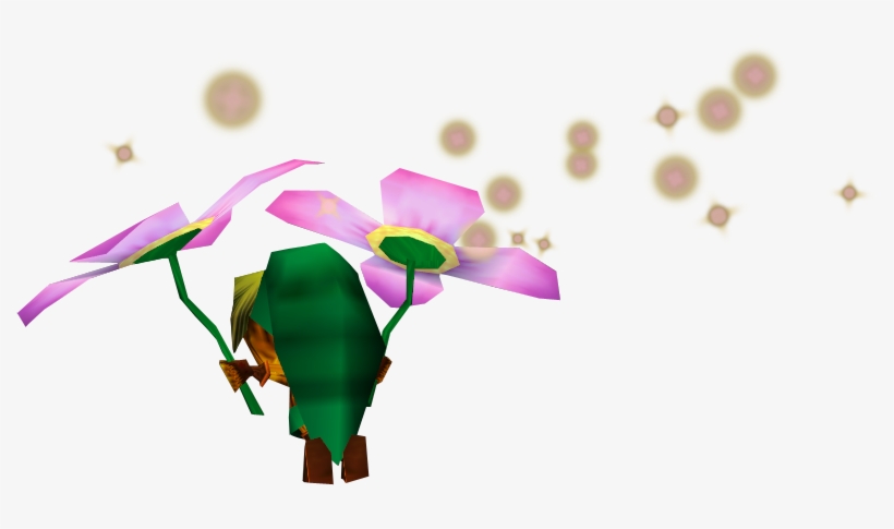 Skull Kid - Flor Deku Link, transparent png