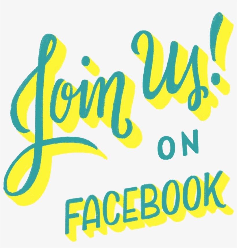 Join Us On Facebook - Calligraphy, transparent png