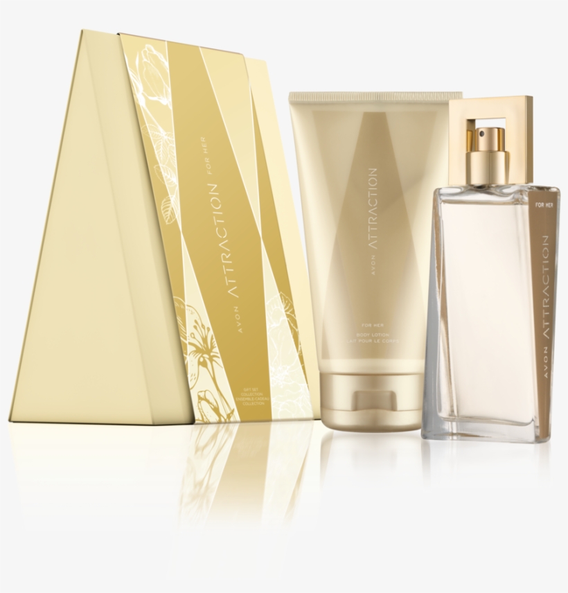 Avon Attraction For Her Gift Set, transparent png