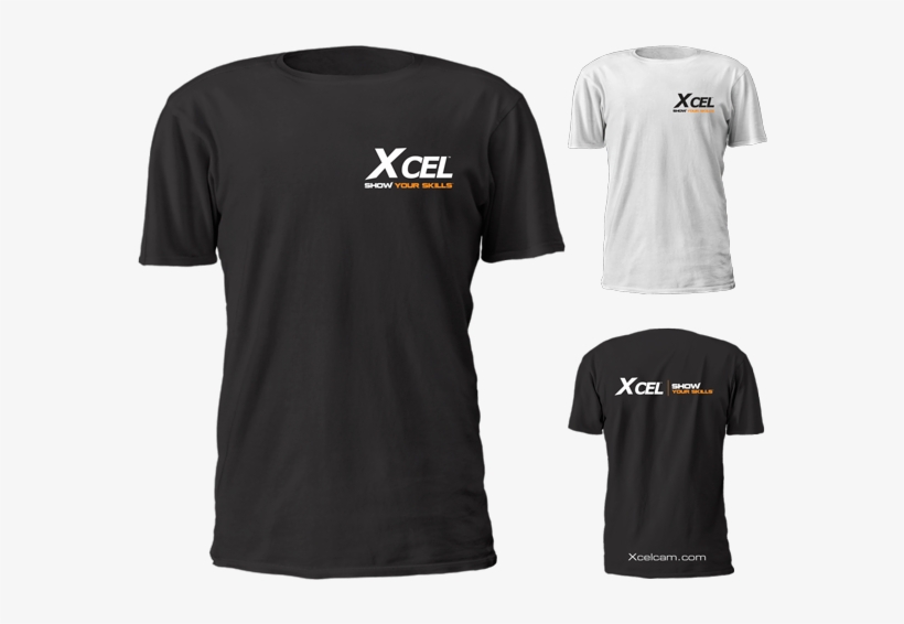T Shirt Xcel - T-shirt, transparent png