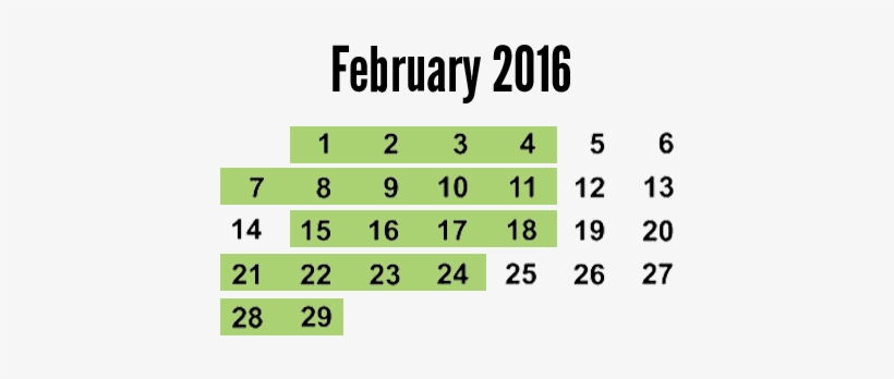 Feb Calendar 2 - 2011 Calendar, transparent png