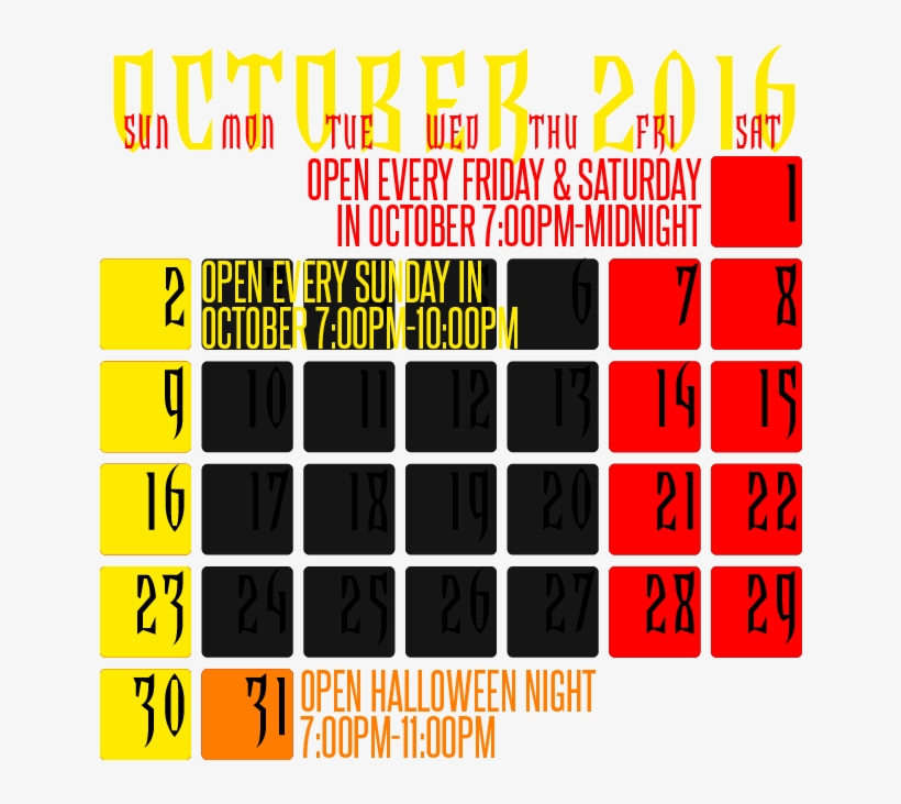 Dates & Hours Of Operation - Number, transparent png