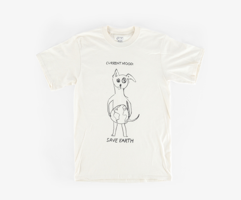 Save Earth Message T- Shirt - T-shirt, transparent png