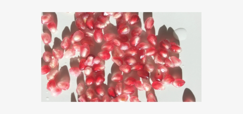 Deep Orange Spiked With Garnet Pomegranate Gems - Pomegranate, transparent png
