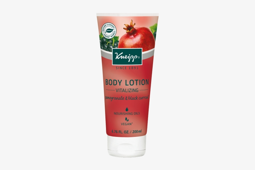 Pomegranate & Black Currant Body Lotion - Kneipp Body Milk Pomegranate And Blackcurrant 200 Ml, transparent png