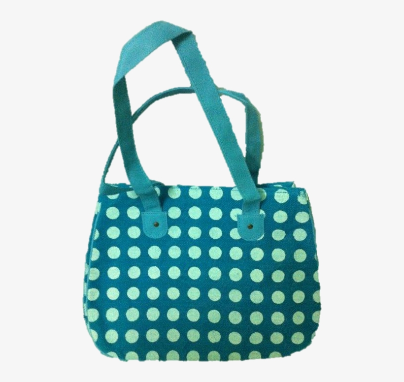 Hand Bag Polka Dots - Iphone 5c Pink With Black Case, transparent png