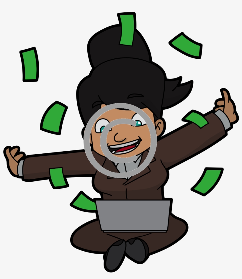 Women Making Money Online - Wikimedia Commons, transparent png