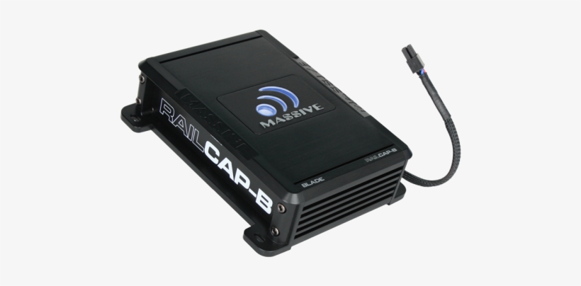 Massive Audio Railcap B - 4 Farad Capacitor, transparent png