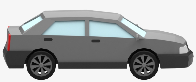Seadan Side - Low Poly Car Side, transparent png
