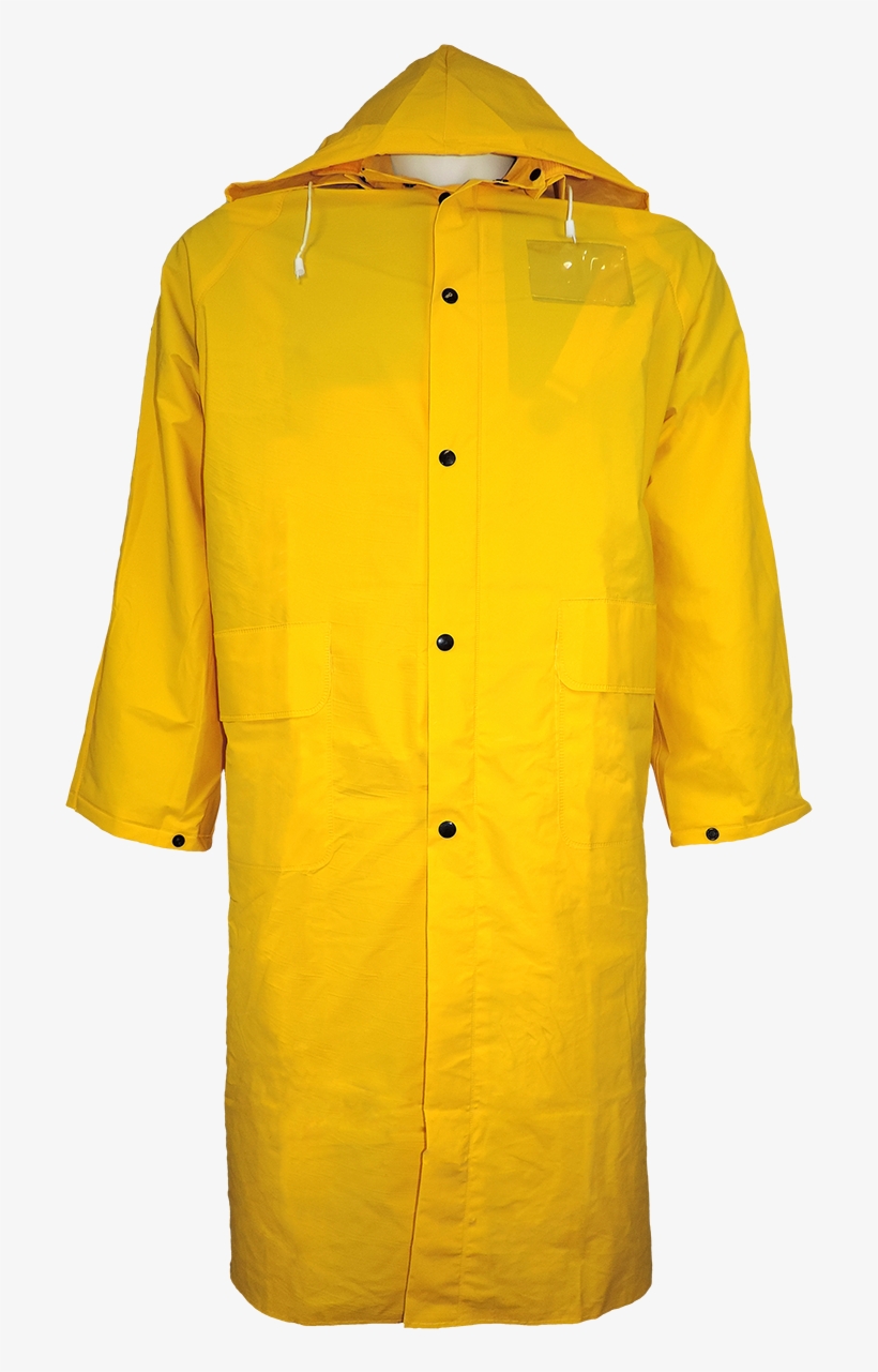 Rcb89 - Global Glove Rcb89 Pvc Raincoat With Detachable Hood, transparent png