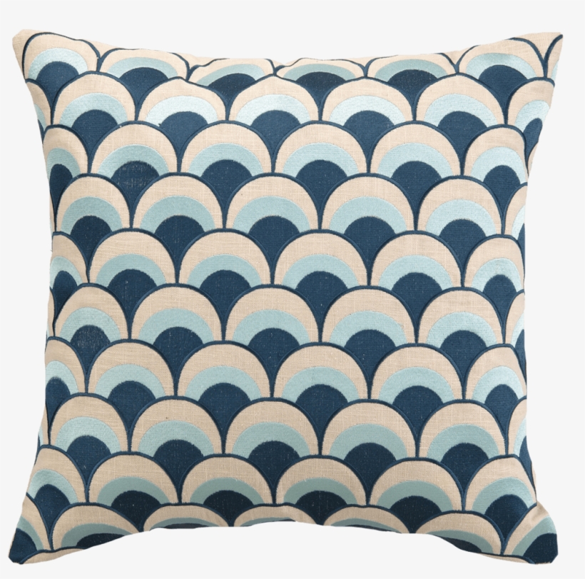 D.l. Rhein Heather Throw Pillow Colour: Navy, transparent png