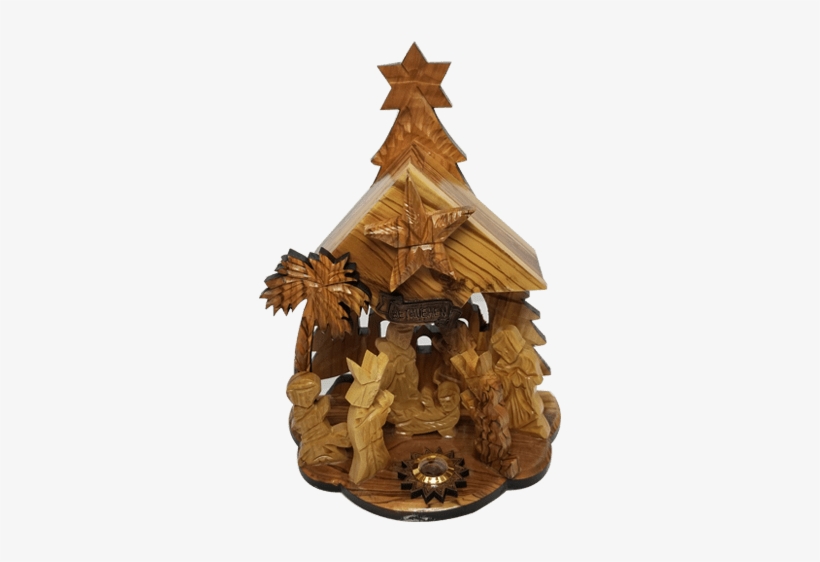 Olive-wood Handicrafts Nativity - Christmas Day, transparent png