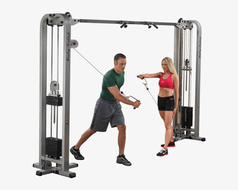 Body Solid Pro Club Cable Crossover - Body Solid Scc1200g, transparent png