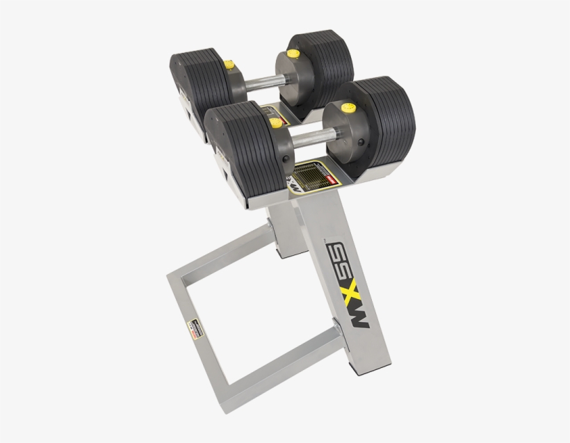 Mx55 Selectorised Dumbbell Set With Stand - Mx 55 Dumbbell, transparent png