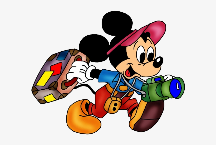 Mickey Mouse On Holiday, transparent png