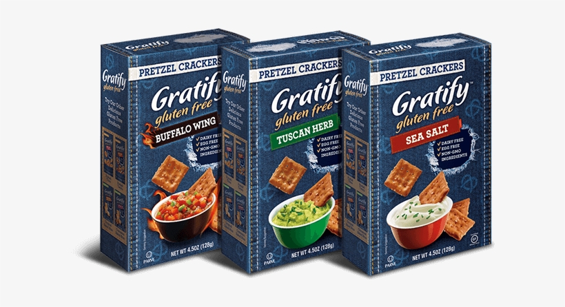 Is It A Pretzel Or A Cracker It's Both - Gratify Gluten Free Pretzel Crackers, Buffalo Wing, transparent png