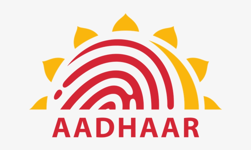 Aadhaar Unique Identification Authority India Biometric - Aadhar Card Logo Png, transparent png