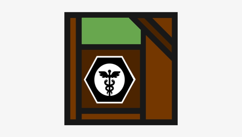 Medical Crate - Emblem, transparent png