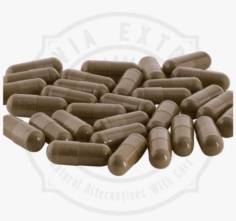 Kratom Kaps Capsules Pics - Brown Capsules Png, transparent png