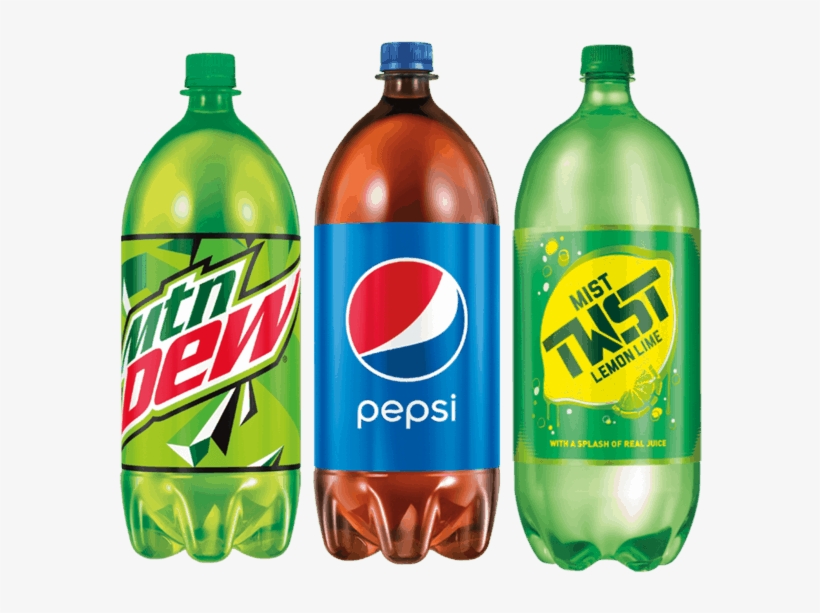 75 For Pepsi-cola® Bottles - Pepsi - 2 L Bottle, transparent png