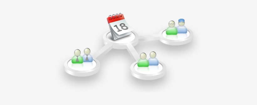 Group Calendar - Pill, transparent png