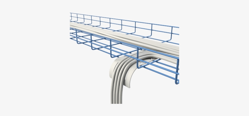 Wire-mesh Cable Trays - Wire Mesh Cable Tray, transparent png
