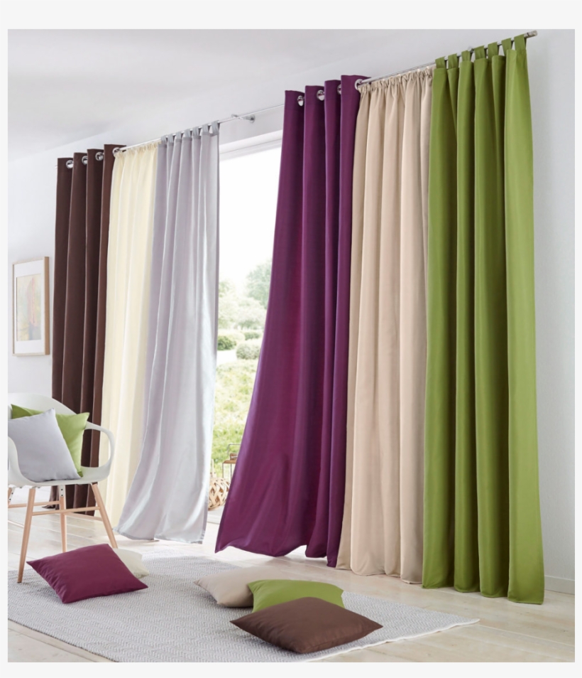 Picture Display - Gordijn, My Home, »raja«, Met Lussen (set Van 2) Kant, transparent png