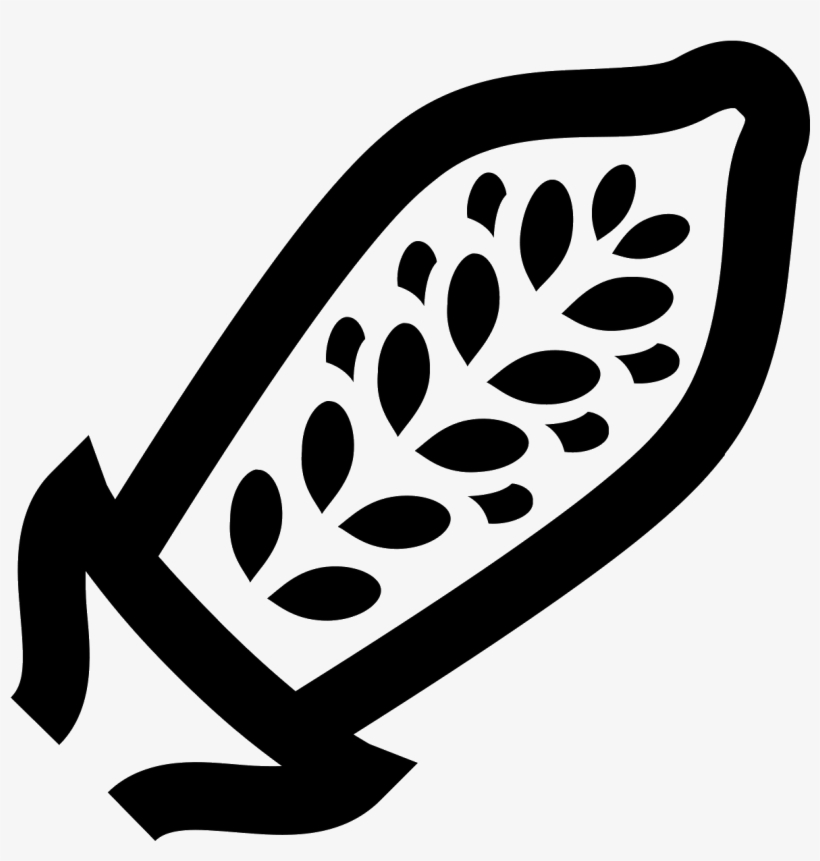 This Icon Is Depicting The Pod Of The Sesame Plant - Sesame Seed Png Vector, transparent png