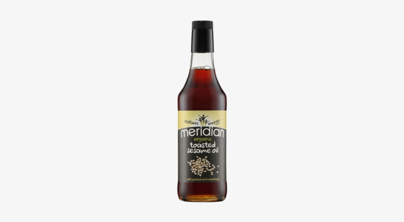 Organic Toasted Sesame Oil - Meridian Organic Sesame Oil (cold Pressed & Unrefined), transparent png
