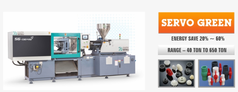 Servogreen1 - Injection Molding Machine, transparent png