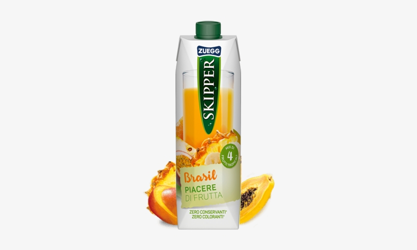 1000ml Juices - Zuegg Skipper, transparent png