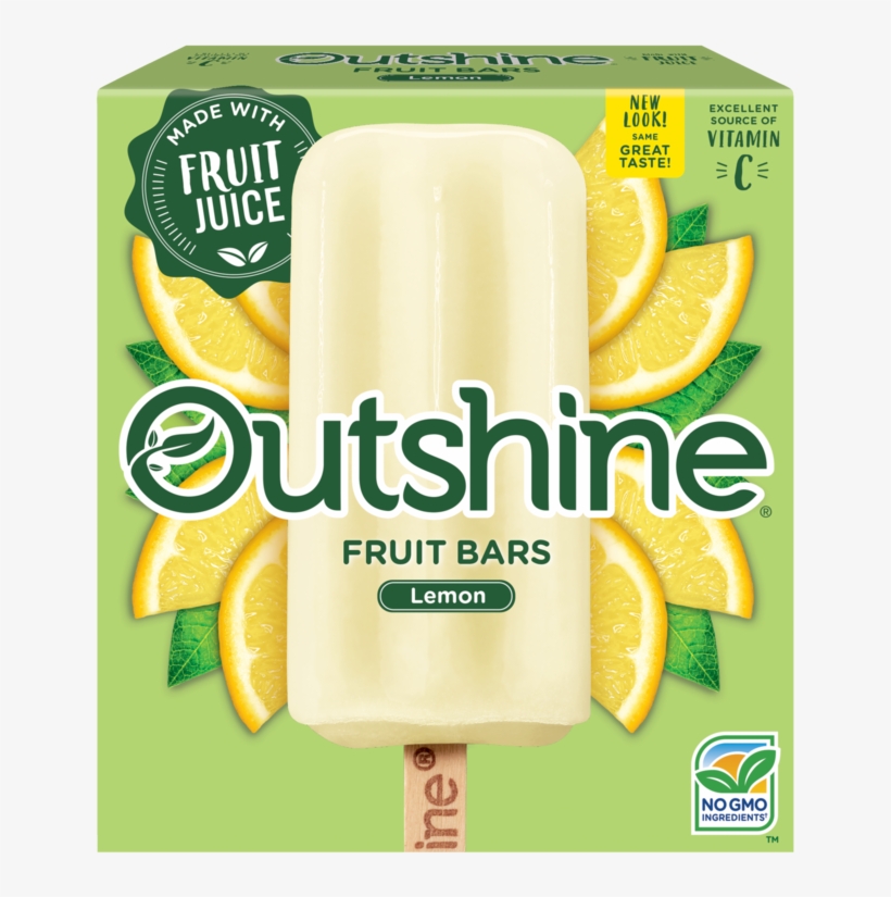 Outshine Lemon Fruit Bars - Outshine Lime Bars, transparent png