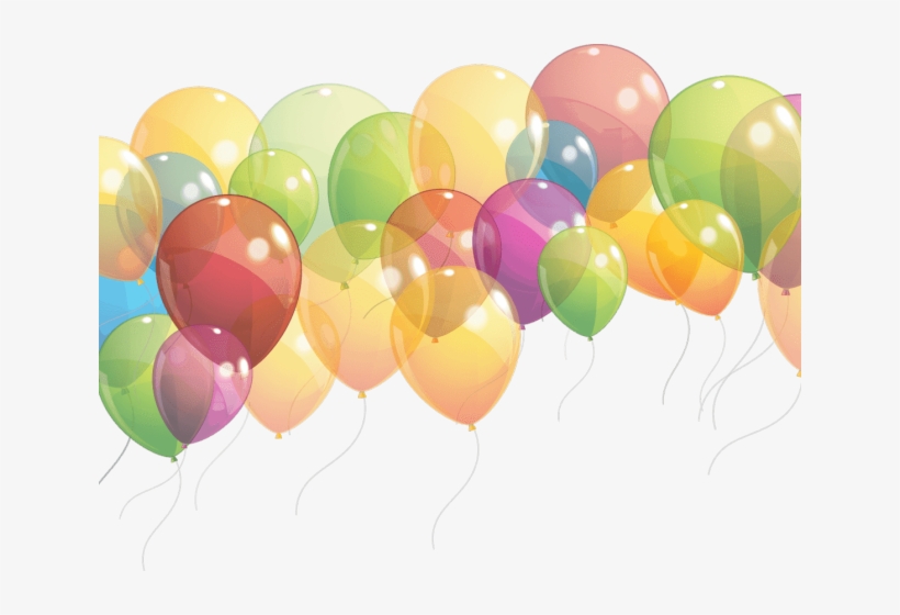 Balloons Clipart Transparent Background - Happy Birthday Pooja Gif, transparent png