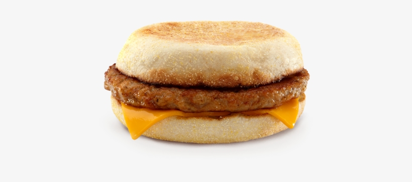 Sausage Mcmuffin Mcdonalds Sausage Mcmuffin - Mcdonald's Sausage Mcmuffin, transparent png